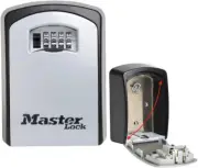 Key Lock Box with Code – Wall Mounted Combination Lock Box Keys, outside Use, L