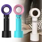 Mini Handheld Portable Fan Bladeless USB Rechargeable Summer Travel Cooler