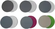 75mm Sanding Discs, 800/1000/1200/1500/2000/3000 Grit Round Wet Dry Sanding Disc, Hook and Loop Flocking Orbital Sandpaper for Polishing 90Pcs