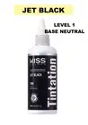 KISS TINTATION Semi-Permanent Hair Color 5 oz JET BLACK T999 Level: 1