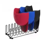 Baseball Caps Rack for 10 Hat, Baseball Hat Storage Organizer Rack, Metal Hat