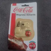 Vintage 1995 Coca-Cola Polar Bear Magnet Sealed