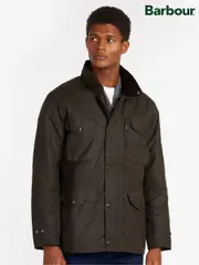 Barbour® Brown Sapper Wax Jacket (U08955) | $584