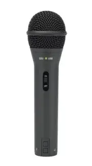Q2U USB/XLR Dynamic Microphone Recording and Podcasting Pack (Black)