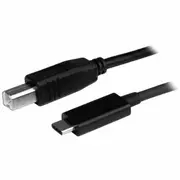 StarTech USB2CB1M USB cable 1 m USB 2.0 USB C USB B Black