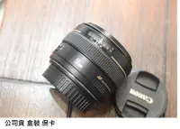 在飛比找Yahoo!奇摩拍賣優惠-CANON 50MM F1.4 USM 公司貨 [ 新竹小吳