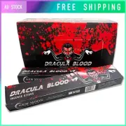 New Moon Dracula Blood Premium Incense Sticks Hand Rolled Masala Box of 12 Pack