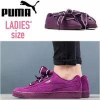 在飛比找露天拍賣優惠-免運 5折PUMA 女休閒鞋 SUEDE HEART SAT