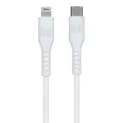 Monster 1.2M MFI-Certified Lightning to USB-C Charging/Sync Cable For iPhone WHT
