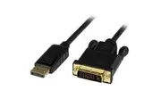 StarTech.com DP2DVIMM6BS 1920x1080 - Active DisplayPort to DVI Cable - 1.8m