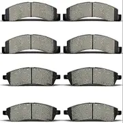 ALADICHE Front Rear Ceramic Brakes Pads Compatible with 2000-2005 Ford Excursion,1999-2004 Ford F-250 Super Duty,1999-2004 Ford F-350 Super Duty