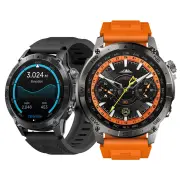 [World Premiere]Zeblaze Stratos 2 Plus 1.43 inch AMOLED GPS Health and Fitness Barometric Altimeter Compass 3 ATM Waterp