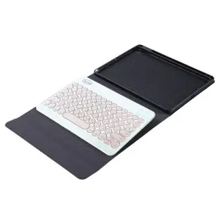 Powerway For iPad Pro11吋平板專用圓立型藍牙鍵盤皮套組(四代/三代/二代/一代)