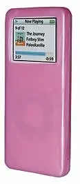 iPod Nano Second Skin Protective Soft Case (Pearl Pink)
