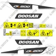 Fits Doosan DL200-5 Decal Kit Wheel Loader Equipment Decals - 3M Vinyl!