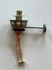 1 Set Oil Lamp Burner Wick Kerosene Oil Lamp Wick Accessory Replacement Holder