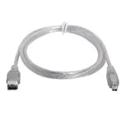 1394 6Pin to Firewire 400 IEEE 1394 4 Pin Male iLink Adapter Cable for Camera