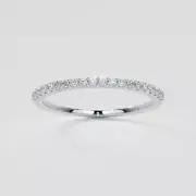 2/5 CTW Lab Grown Diamond Timeless Unity Band Shared Prong Setting 14K Gold