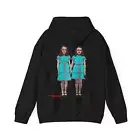 The Shining Grady Twins Unisex Hooded Sweatshirt- Creepy Twins Horror Hoodie