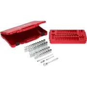 Milwaukee 48-22-9004 1/4" Drive SAE / Metric Socket Mechanics Tool Set