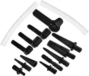 MUELODSIC 1Set Brake Fluid Changer Connector Kit Brake Oil Bleeder Adaptor for Vehicles Connectors Durable Leak Design Easy Installation for Efficient Brake