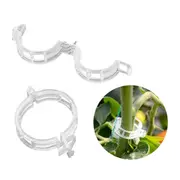 Veggie Plant Support 100pcs Clips Tomato Trellis Twine Greenhouse Garden