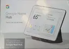 Google Nest 7" Voice-Activated Smart Assistant Home Hub - Chalk
