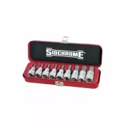 Sidchrome 1/2'' Drive In-Hex Socket - 9 Piece ** Special Order **
