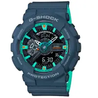 在飛比找momo購物網優惠-【CASIO 卡西歐】G-SHOCK 酷炫雙顯男錶 橡膠錶帶