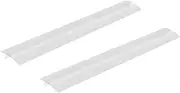 NOLITOY 2pcs Kitchen Stove Heat Resistant Silicone Oven Protector Flexible Filler for Seamless Sealing Between Counter and Stove Easy to Clean and Maintain