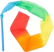 KICHOUSE Artistic Dance Ribbons for Gymnastics Imitation Streamers for and Healthy Activities