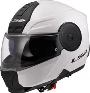 LS2 FF902 Scope II Solid, flip up helmet , color: White , size: XL