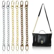 6 Pcs Purse Chain Strap Extender Flat Handbag Replacement Strap for Purse