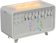 Nature Sound Box, White Noise Sound Box for Sleeping with 8 Nature, White Noise Night Light Humidifier for Adults Meditation with Light Upgrade Deeper Sleep