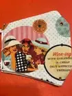 WINE PRINT REUSABLE FACE MASKS, SWAROVSKI CRYSTALS, FACE MASKS ADULT, 100%COTTON