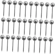 SHINEOFI 500pcs Push Pins Map Tacks: Round Ball Head Push Pins - Photo Marking Points for DIY Craft Projects School Office Home Use