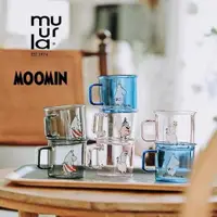 在飛比找ETMall東森購物網優惠-芬蘭muurla姆明耐熱玻璃杯咖啡杯北歐moomin原畫系列