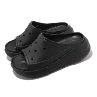 在飛比找momo購物網優惠-【Crocs】拖鞋 Crush Slide 男鞋 女鞋 黑 