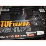 JULE 3C會社-華碩 TUF GAMING B450-PLUS II B450/電競/全新/ATX/AM4 主機板