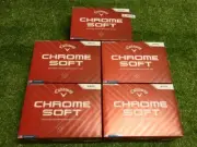 Callaway 2024 Chrome Soft White Golf Balls 5 Dozen No Logos NEW
