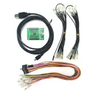New Arcade Encoder to USB Controller Wiring 2 Players DIY Kit For Mame PC PS3