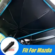 For Mazda Car Large Windshield Sun Umbrella Shade Foldable UV Sunscreen Visor (for: Mazda)