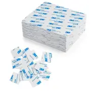 300Pcs Double Sided Foam Tape, Square Super-Sticky 3m Double Sided Adhesive P...