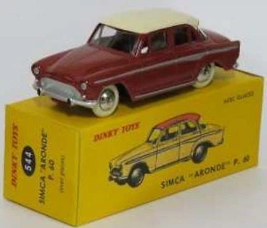 Atlas Edition Simca Aronde P60 (544) Atlas reproduced 'Dinky'