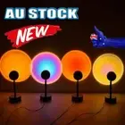 LED Sun Sunset Rainbow Projector Atmosphere Light Lamp USB Home DIY Gifts AU