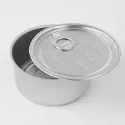 10Pcs Aluminum Container Cans with Pulling Ring Lid for Candy,Storage,Candle USA