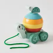 Zookabee Pull Along Stacking Turtle