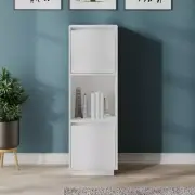 Wooden Highboard White Storage Cabinet Living Room Furniture Sideboard Cupboard