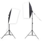 2 X 150W LED 5500k Photography Studio Softbox Kit with remote