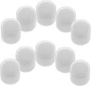 Healvian 10pcs Men Shoe Polishing Kit Soft Sponge Brush Applicator for Leather Care Efficient Shoe for Boots and Sneakers Compact and Portable